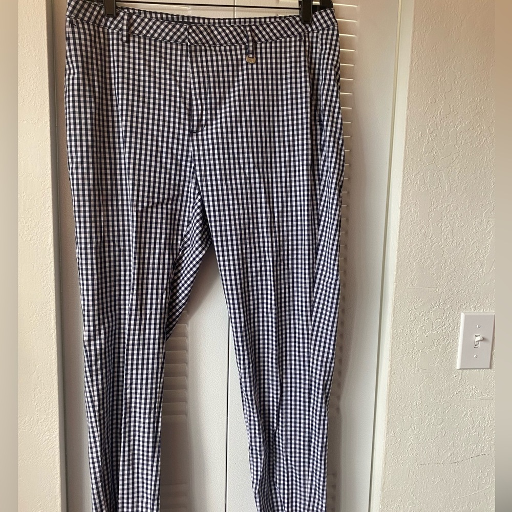 Stretch cotton pants